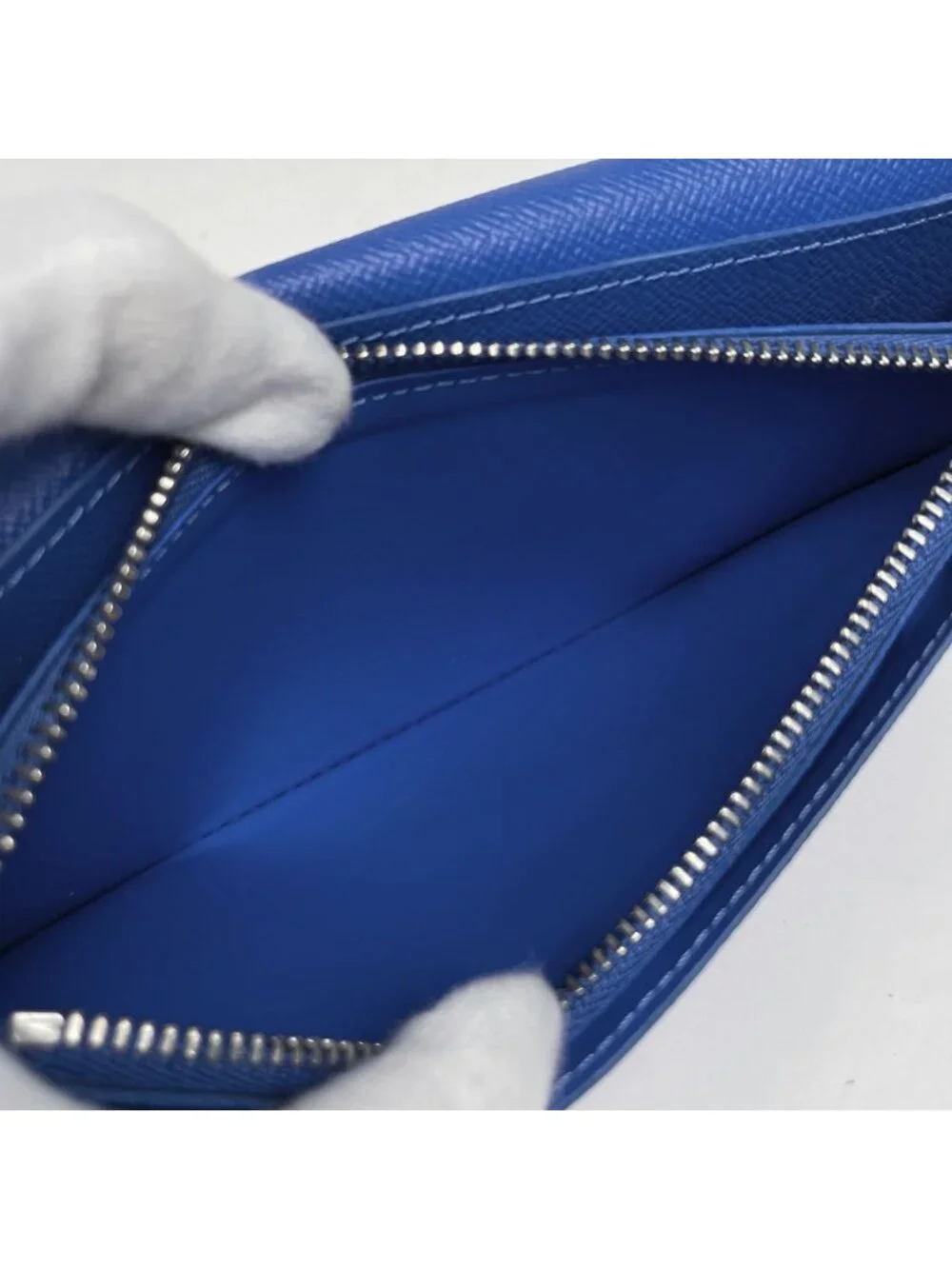 Louis Vuitton Portefeuille Brazza Wallet Monogram Clouds Blue